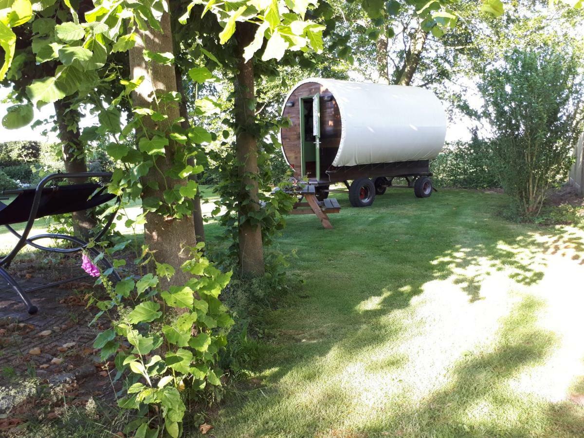 Irish Bowtop Op Het Platteland Van Huize Ouwervelden Wouwsche Plantage Exterior foto